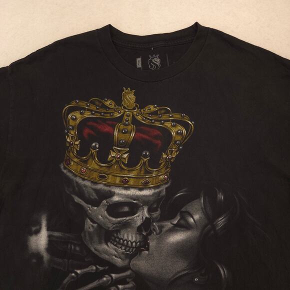 Ogabel Casual Crew Neck Short Sleeve T Shirt Mens Size Extra Large XL Black - Picture 1 of 9